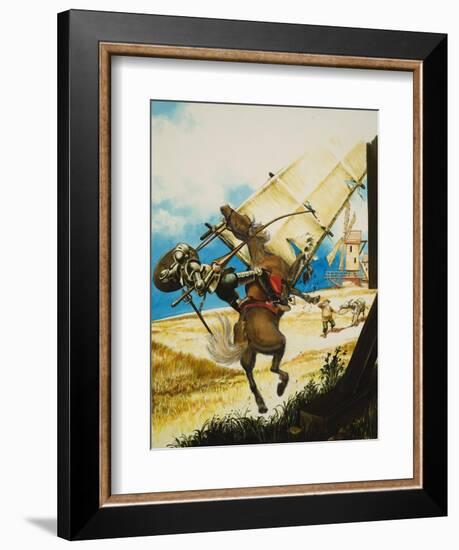 Don Quixote-null-Framed Giclee Print