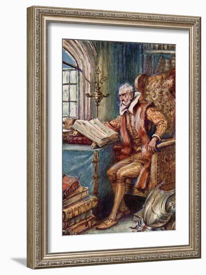 Don Quixote-Paul Hardy-Framed Premium Giclee Print