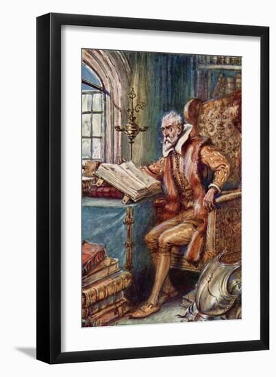 Don Quixote-Paul Hardy-Framed Premium Giclee Print