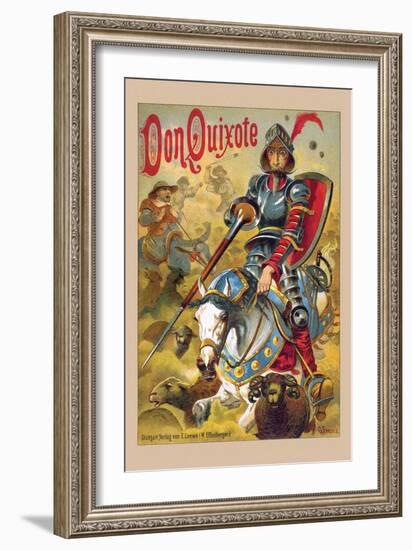 Don Quixote-null-Framed Art Print