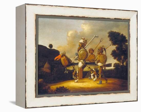 Don Quixotte-Giuseppe Arcimboldo-Framed Premier Image Canvas