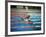 Don Schollander Gives Two Thumbs Up After Swimming Anchor on Relay Team at Summer Olympics-Art Rickerby-Framed Premium Photographic Print