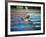 Don Schollander Gives Two Thumbs Up After Swimming Anchor on Relay Team at Summer Olympics-Art Rickerby-Framed Premium Photographic Print