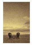 Schwartz - Two Beach Chairs-Don Schwartz-Art Print