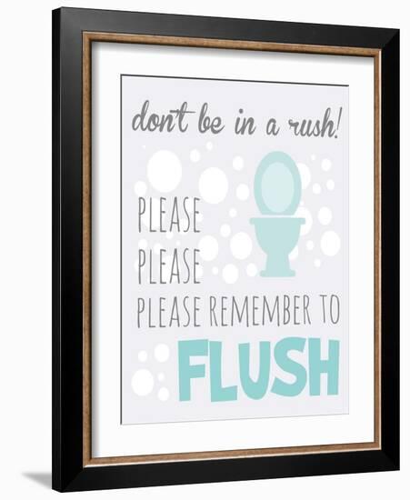 Don't Be in a Rush-Anna Quach-Framed Art Print