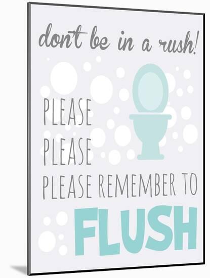 Don't Be in a Rush-Anna Quach-Mounted Art Print