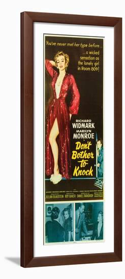 Don't Bother To Knock-null-Framed Art Print