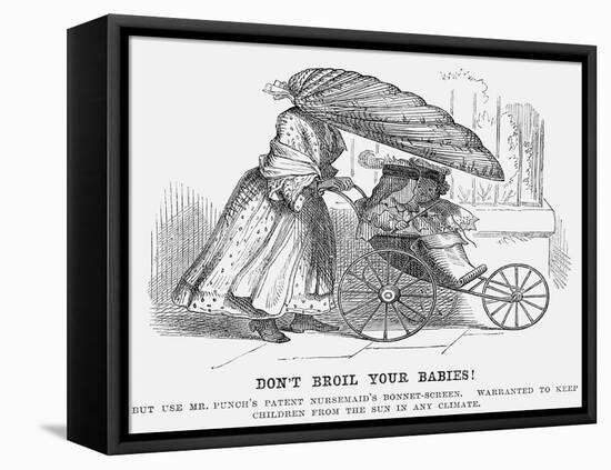 Don't Broil Your Babies!, 1859-null-Framed Premier Image Canvas