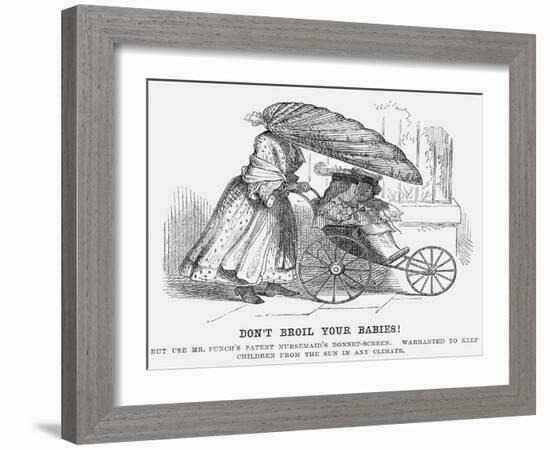 Don't Broil Your Babies!, 1859-null-Framed Giclee Print