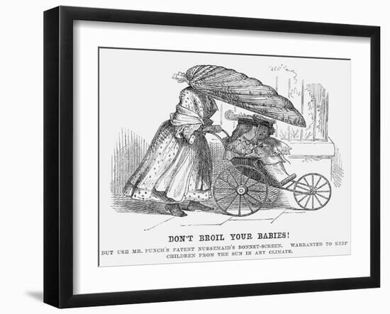 Don't Broil Your Babies!, 1859-null-Framed Giclee Print