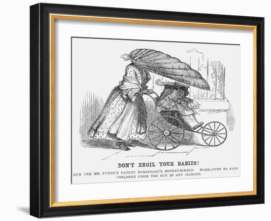 Don't Broil Your Babies!, 1859-null-Framed Giclee Print