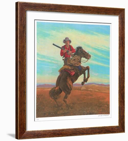 Don't Crowd Me II-Rockwell Smith-Framed Collectable Print