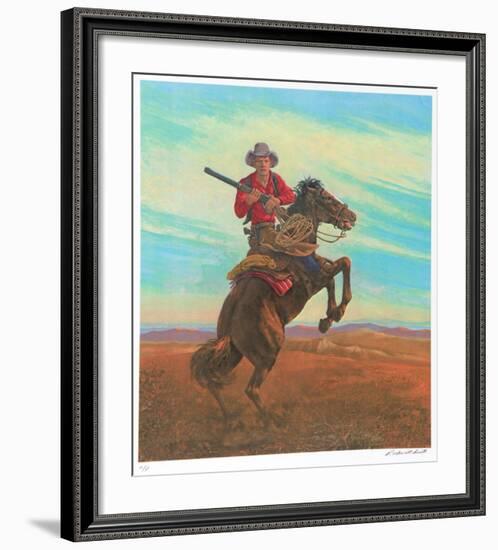 Don't Crowd Me II-Rockwell Smith-Framed Collectable Print