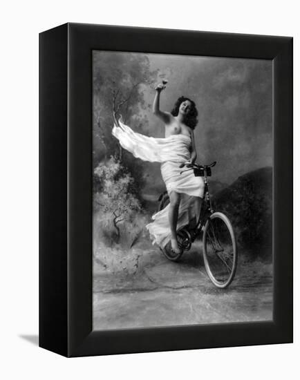 "Don't Drink and Drive", Nude Model, 1897-Science Source-Framed Premier Image Canvas