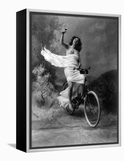 "Don't Drink and Drive", Nude Model, 1897-Science Source-Framed Premier Image Canvas