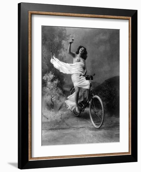 "Don't Drink and Drive", Nude Model, 1897-Science Source-Framed Giclee Print