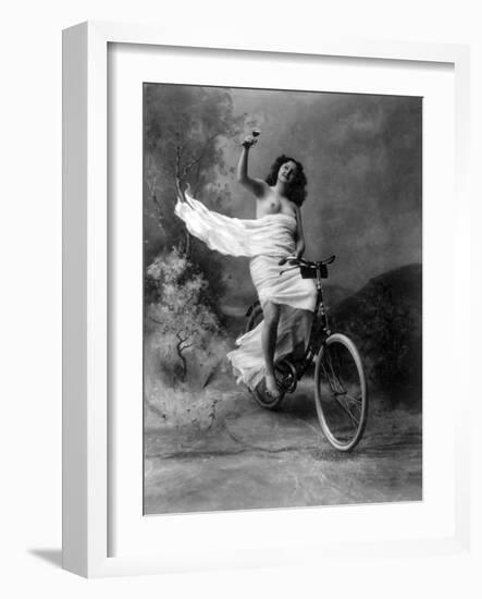 "Don't Drink and Drive", Nude Model, 1897-Science Source-Framed Giclee Print