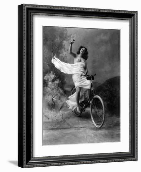 "Don't Drink and Drive", Nude Model, 1897-Science Source-Framed Giclee Print