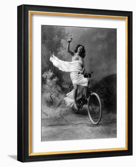 "Don't Drink and Drive", Nude Model, 1897-Science Source-Framed Giclee Print