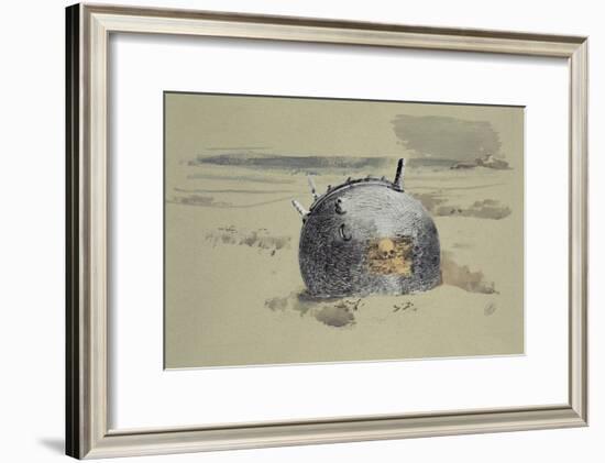 Don't Forget the Diver-Paul Nash-Framed Giclee Print