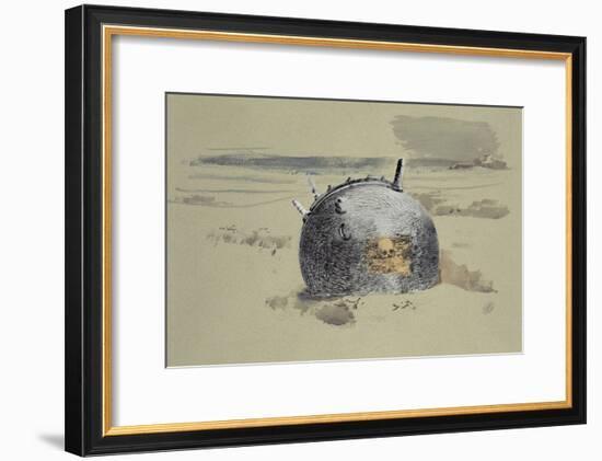 Don't Forget the Diver-Paul Nash-Framed Giclee Print