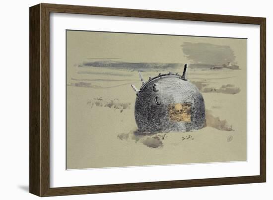 Don't Forget the Diver-Paul Nash-Framed Giclee Print