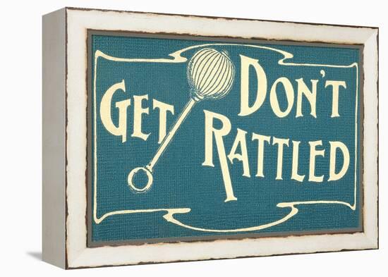 Don't Get Rattled-null-Framed Stretched Canvas