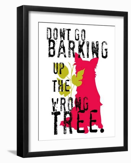 Don’t Go Barking-Ginger Oliphant-Framed Art Print