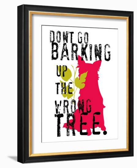 Don’t Go Barking-Ginger Oliphant-Framed Art Print