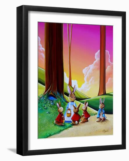 Don’t Go Into Mr. McGregor’s Garden-Cindy Thornton-Framed Art Print