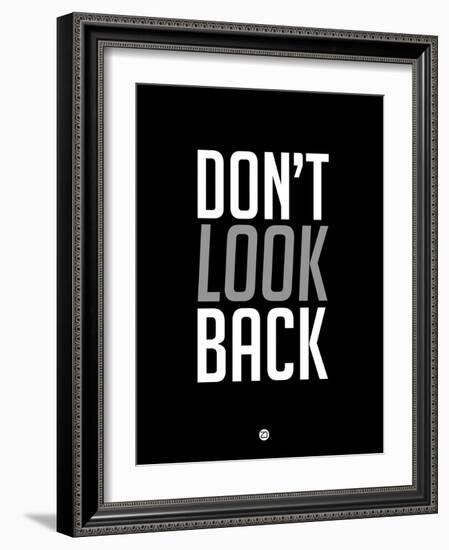 Don't Look Back 3-NaxArt-Framed Art Print