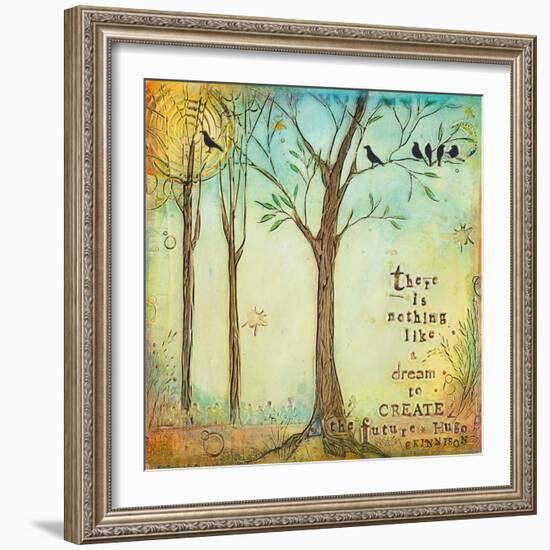 Don't Look Back I-Carolyn Kinnison-Framed Art Print