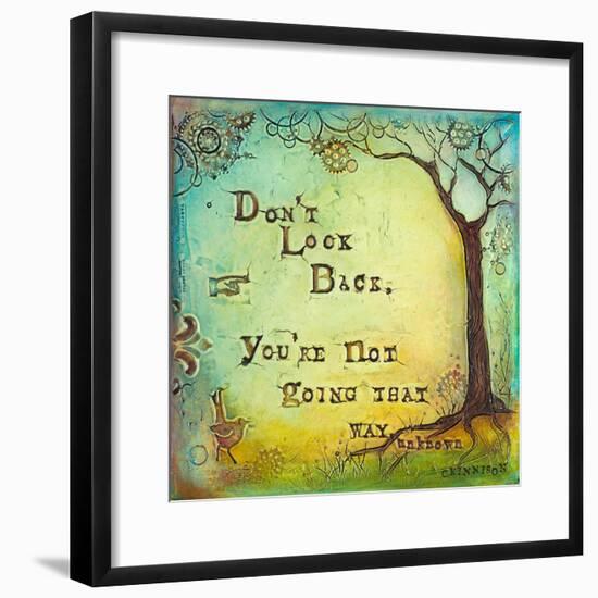 Don't Look Back II-Carolyn Kinnison-Framed Art Print