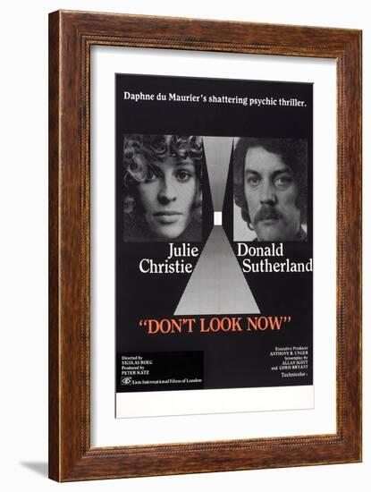 Don't Look Now, 1973-null-Framed Premium Giclee Print