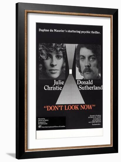 Don't Look Now, 1973-null-Framed Premium Giclee Print