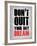 Don't Quit Your Day Dream 1-NaxArt-Framed Art Print