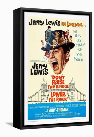 Don't Raise the Bridge, Lower the River, Jerry Lewis, 1968-null-Framed Stretched Canvas