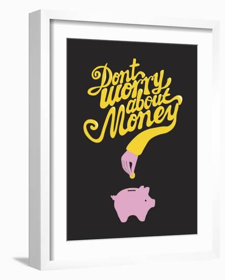 Don't Worry About The Money-Anthony Peters-Framed Art Print