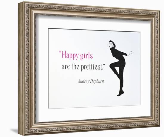 Don't worry, be happy-Anne Storno-Framed Giclee Print