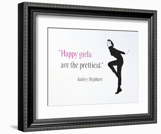 Don't worry, be happy-Anne Storno-Framed Giclee Print