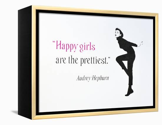 Don't worry, be happy-Anne Storno-Framed Premier Image Canvas