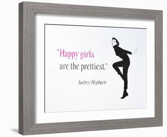 Don't worry, be happy-Anne Storno-Framed Giclee Print