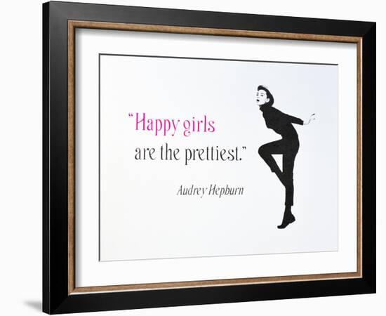 Don't worry, be happy-Anne Storno-Framed Giclee Print