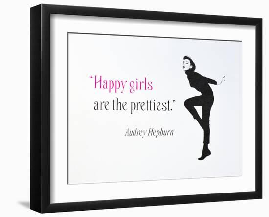 Don't worry, be happy-Anne Storno-Framed Giclee Print