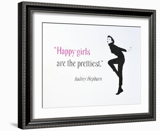 Don't worry, be happy-Anne Storno-Framed Giclee Print