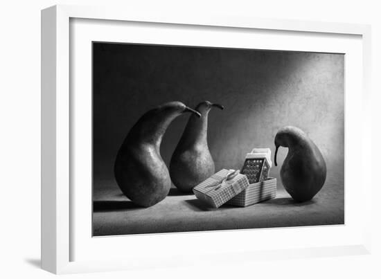 Don't You Like Our Present?!-Victoria Ivanova-Framed Photographic Print