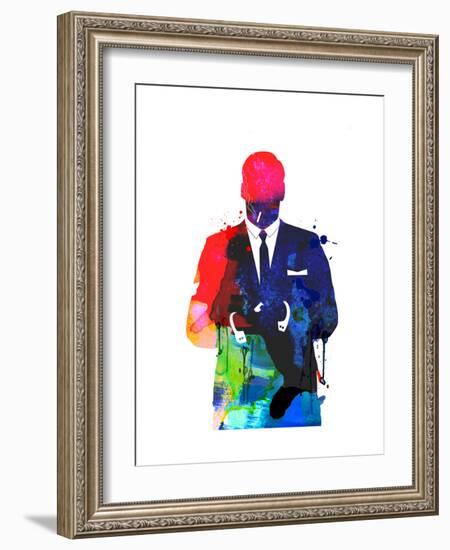 Don Watercolor-Lora Feldman-Framed Premium Giclee Print