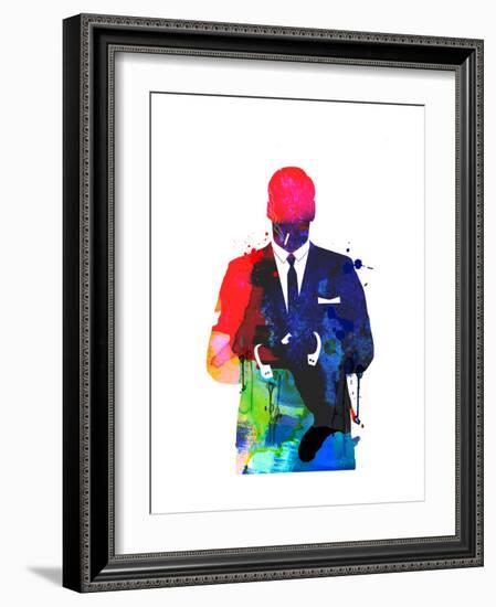 Don Watercolor-Lora Feldman-Framed Premium Giclee Print