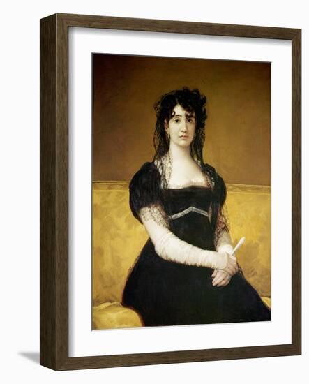 Dona Antonia Zárate, 1810-1812-Suzanne Valadon-Framed Giclee Print