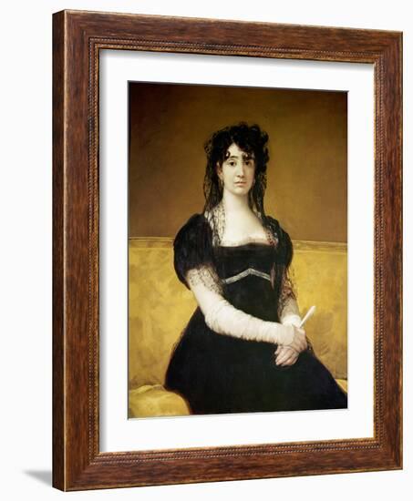 Dona Antonia Zárate, 1810-1812-Suzanne Valadon-Framed Giclee Print